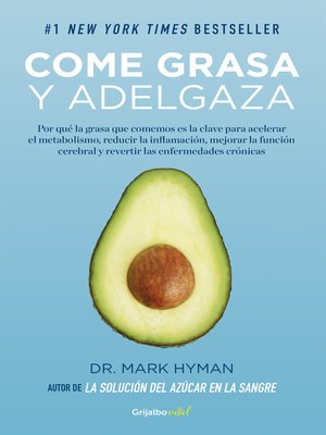 cover image of Come grasa y adelgaza